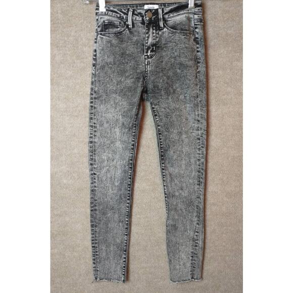 Simple Society Jeans. Women's 00/23. Black Whitewashed. - Picture 1 of 11
